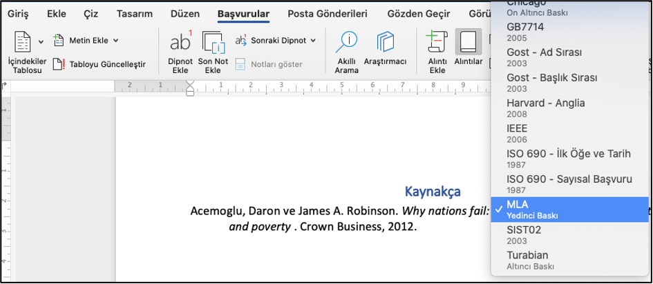 Ödevlerde Doğru Referanslama ve Kaynakça Oluşturma