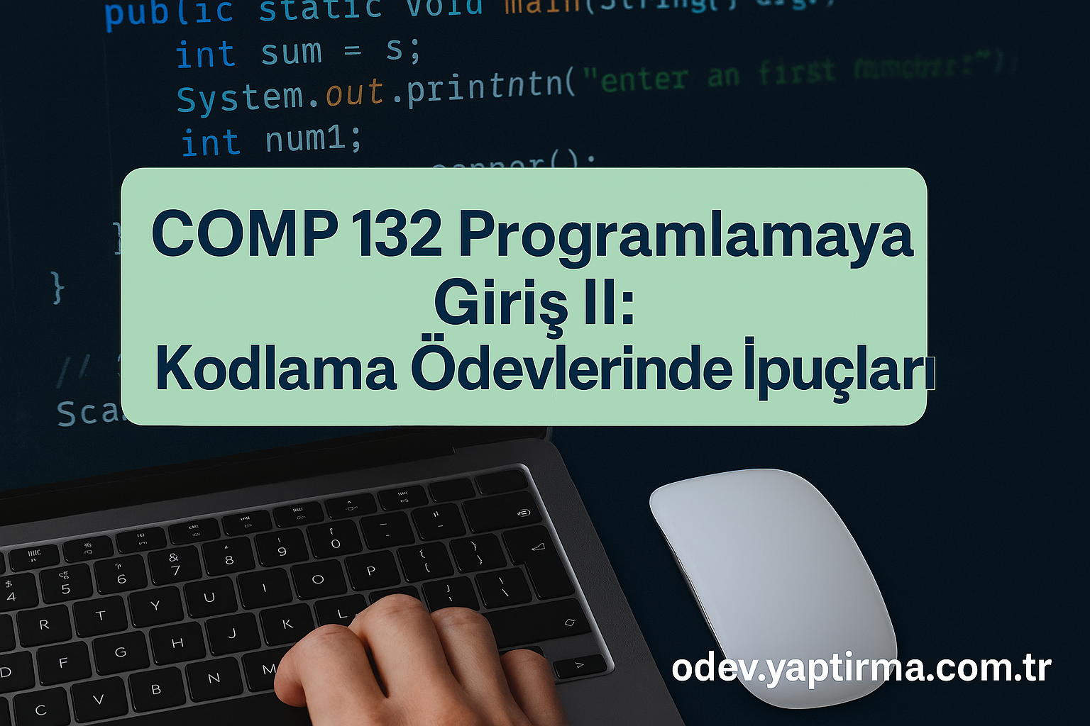Read more about the article COMP 132 Programlamaya Giriş II: Kodlama Ödevlerinde İpuçları