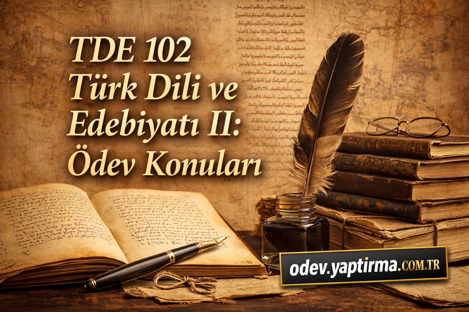 Read more about the article TDE 102 Türk Dili ve Edebiyatı II: Ödev Konuları