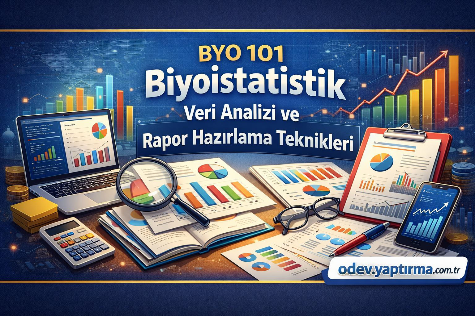 Read more about the article BYO 101 Biyoistatistik: Veri Analizi ve Rapor Hazırlama Teknikleri