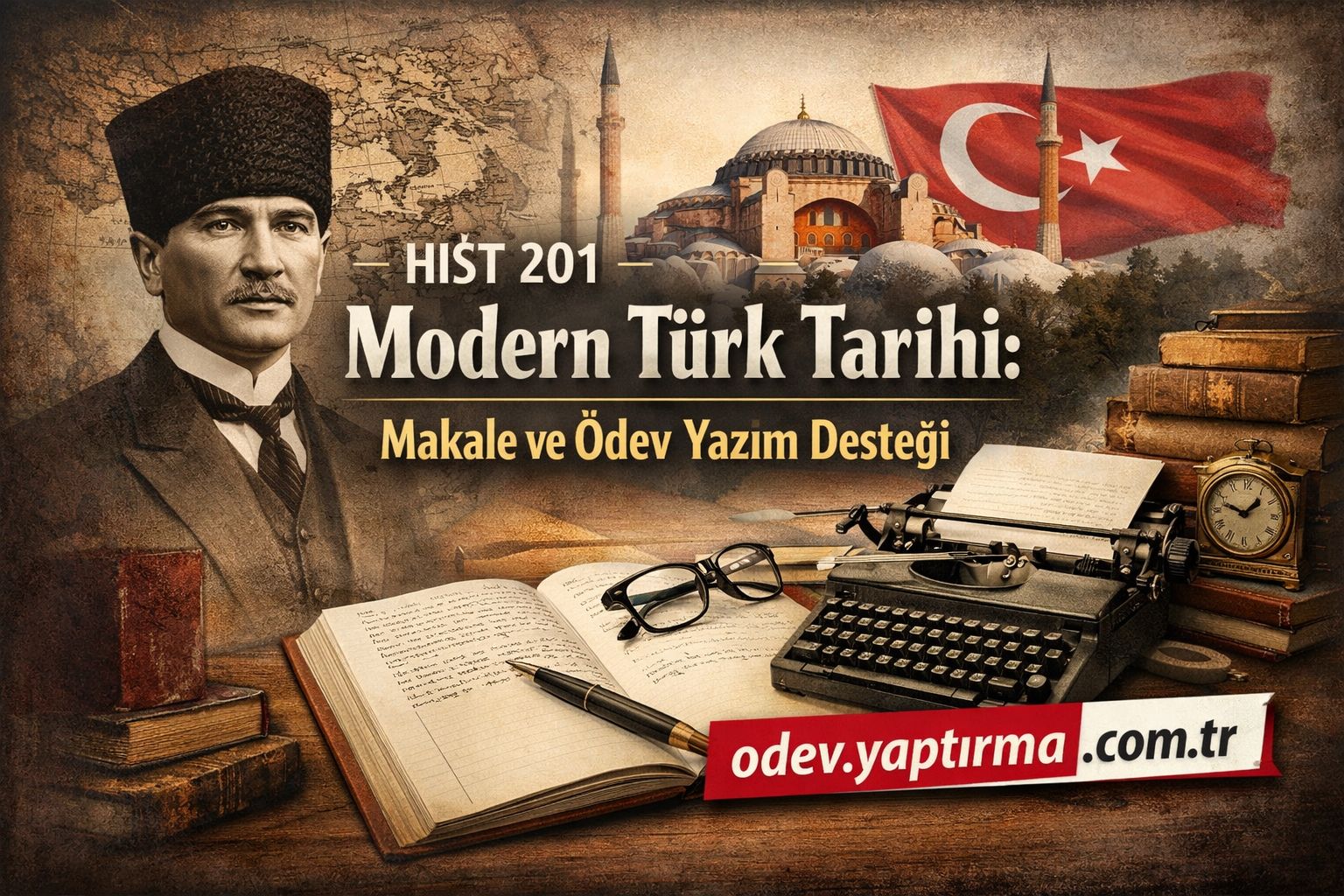Read more about the article HIST 201 Modern Turkish History: Makale ve Ödev Yazım Desteği