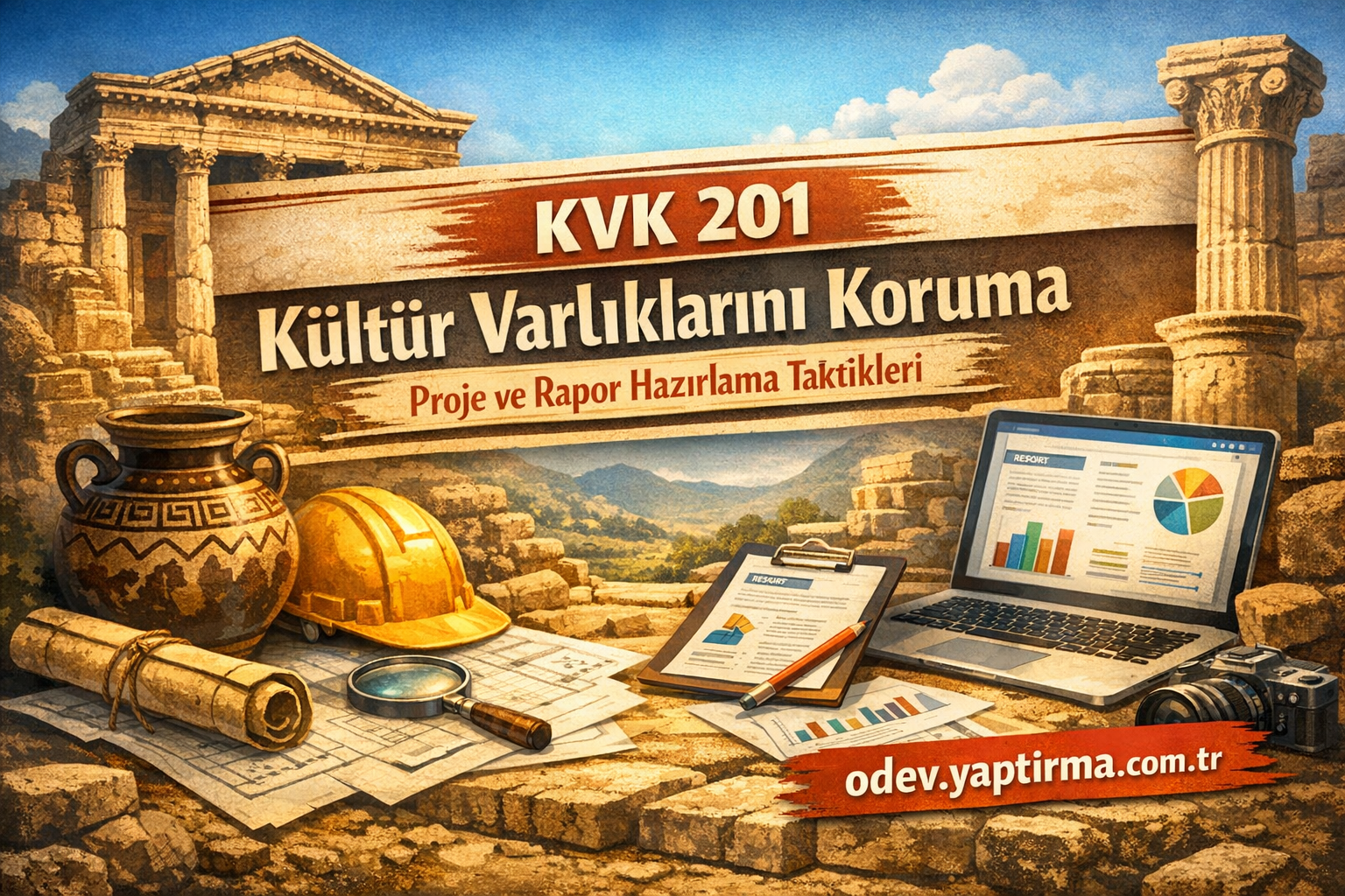 Read more about the article KVK 201 Kültür Varlıklarını Koruma: Proje ve Rapor Hazırlama Taktikleri