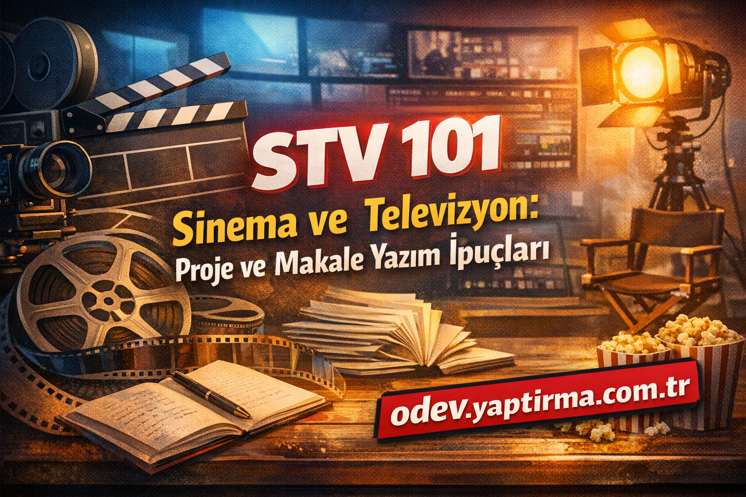 Read more about the article STV 101 Sinema ve Televizyon: Proje ve Makale Yazım İpuçları