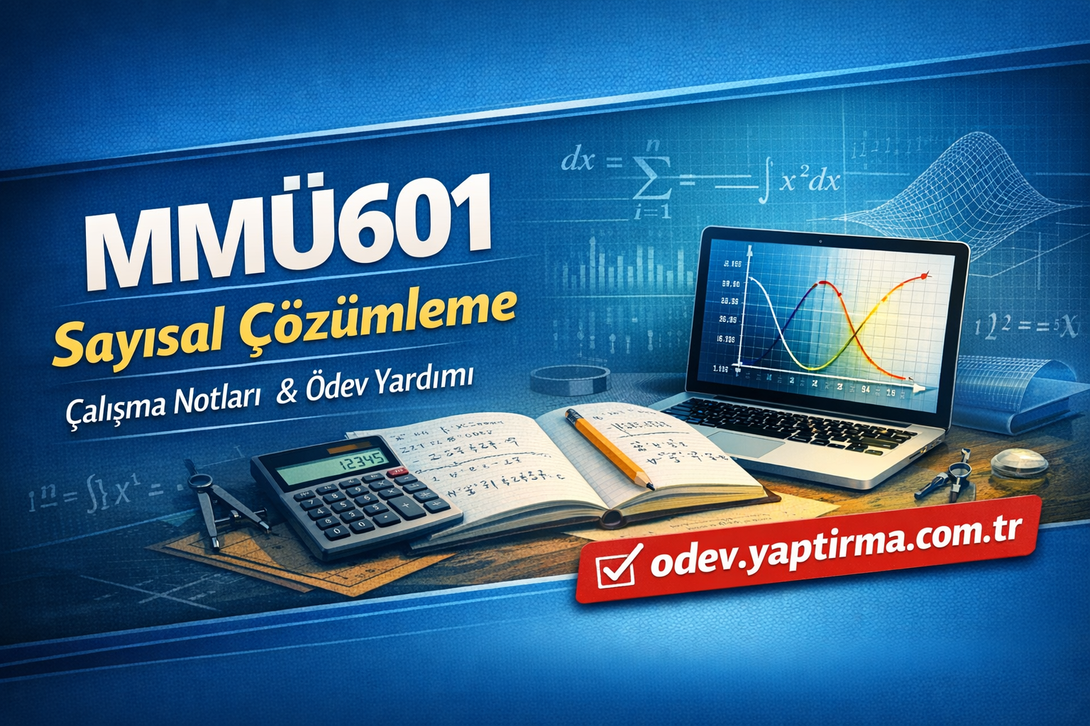 Read more about the article MMÜ601 Sayısal Çözümleme: Çalışma Notları ve Ödev Yardımı
