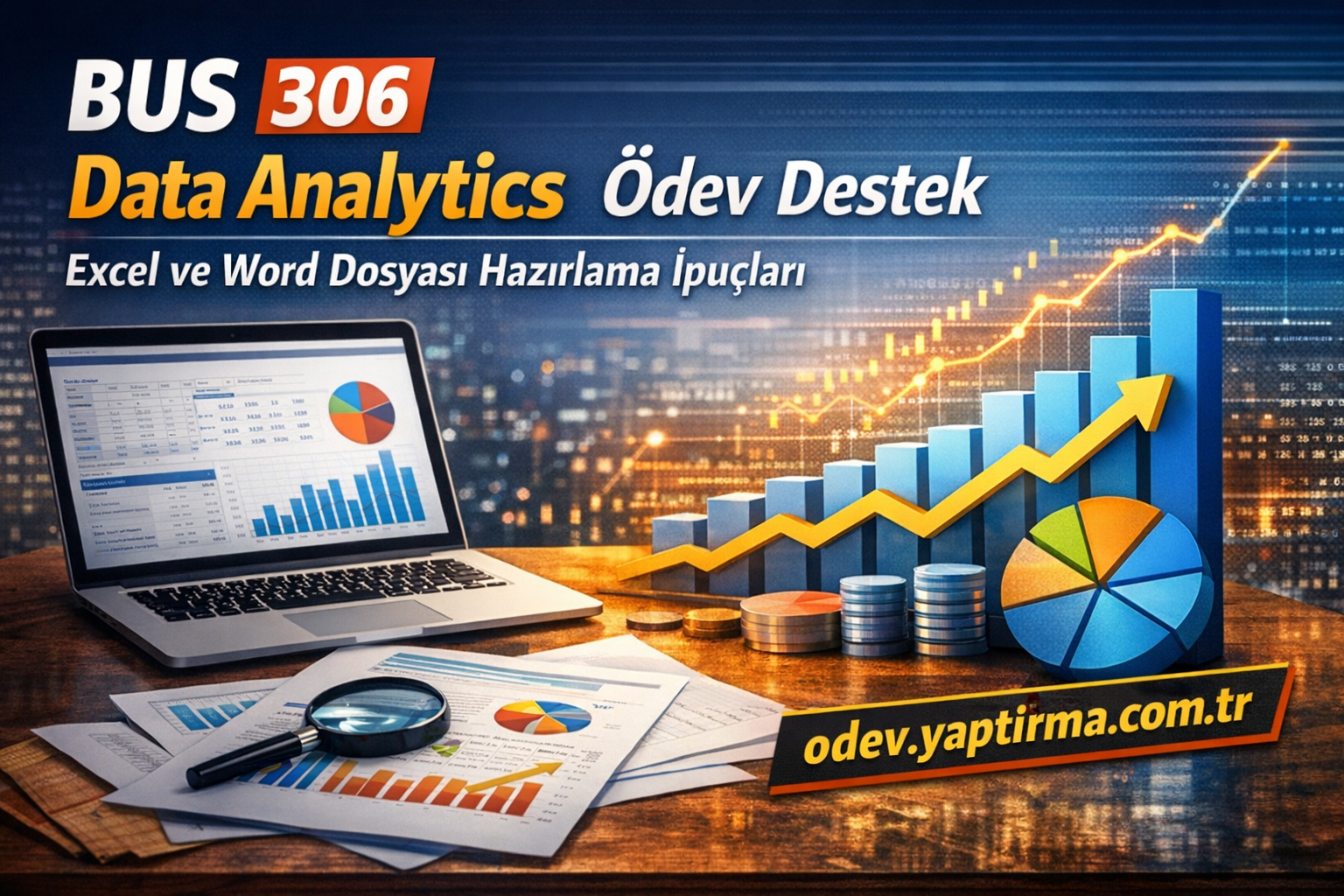 Read more about the article BUS 306 Data Analytics Ödev Destek | Excel ve Word Dosyası Hazırlama İpuçları