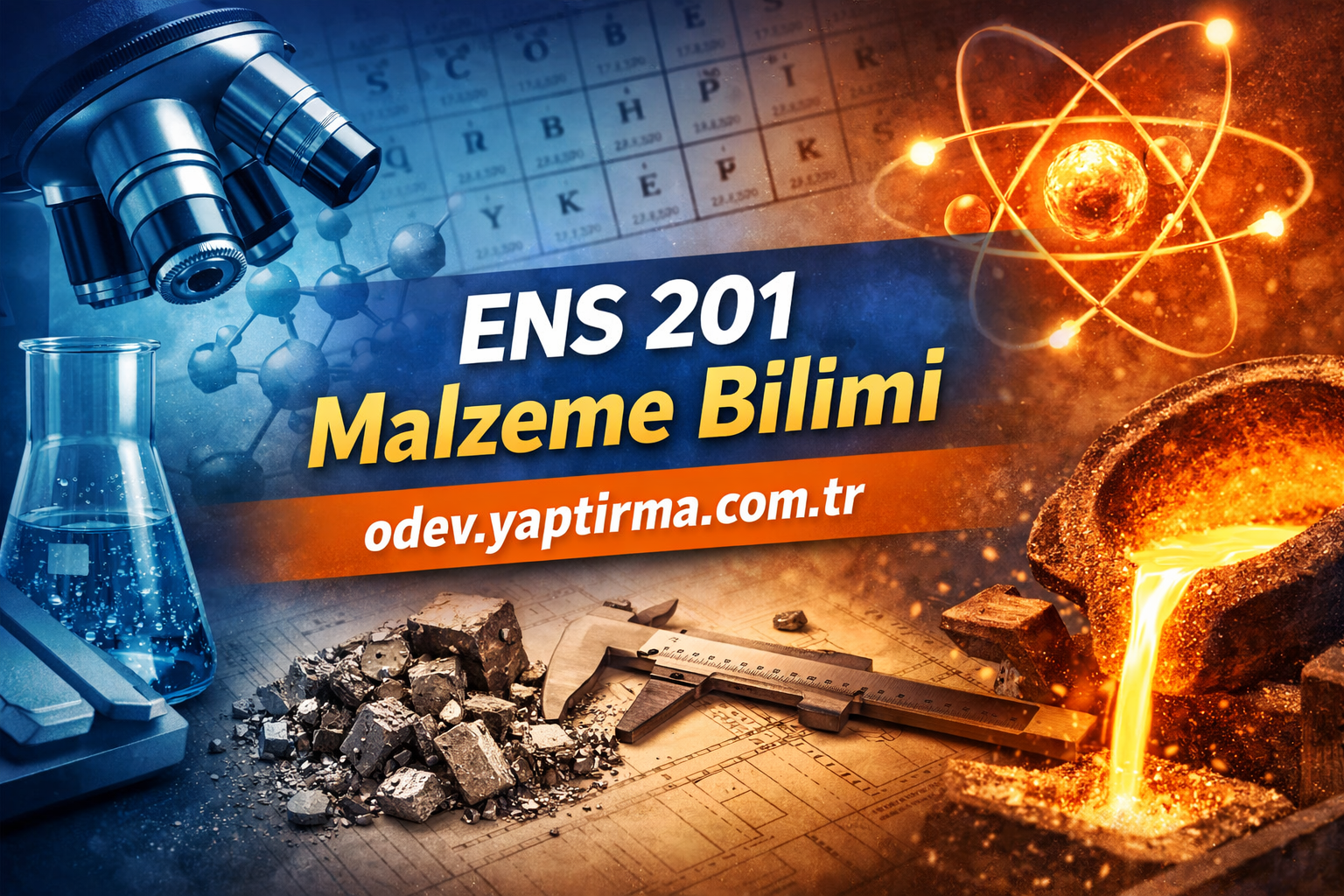 ENS 201 Malzeme Bilimi - Ödev Yaptırma & Danışmanlık Merkezi