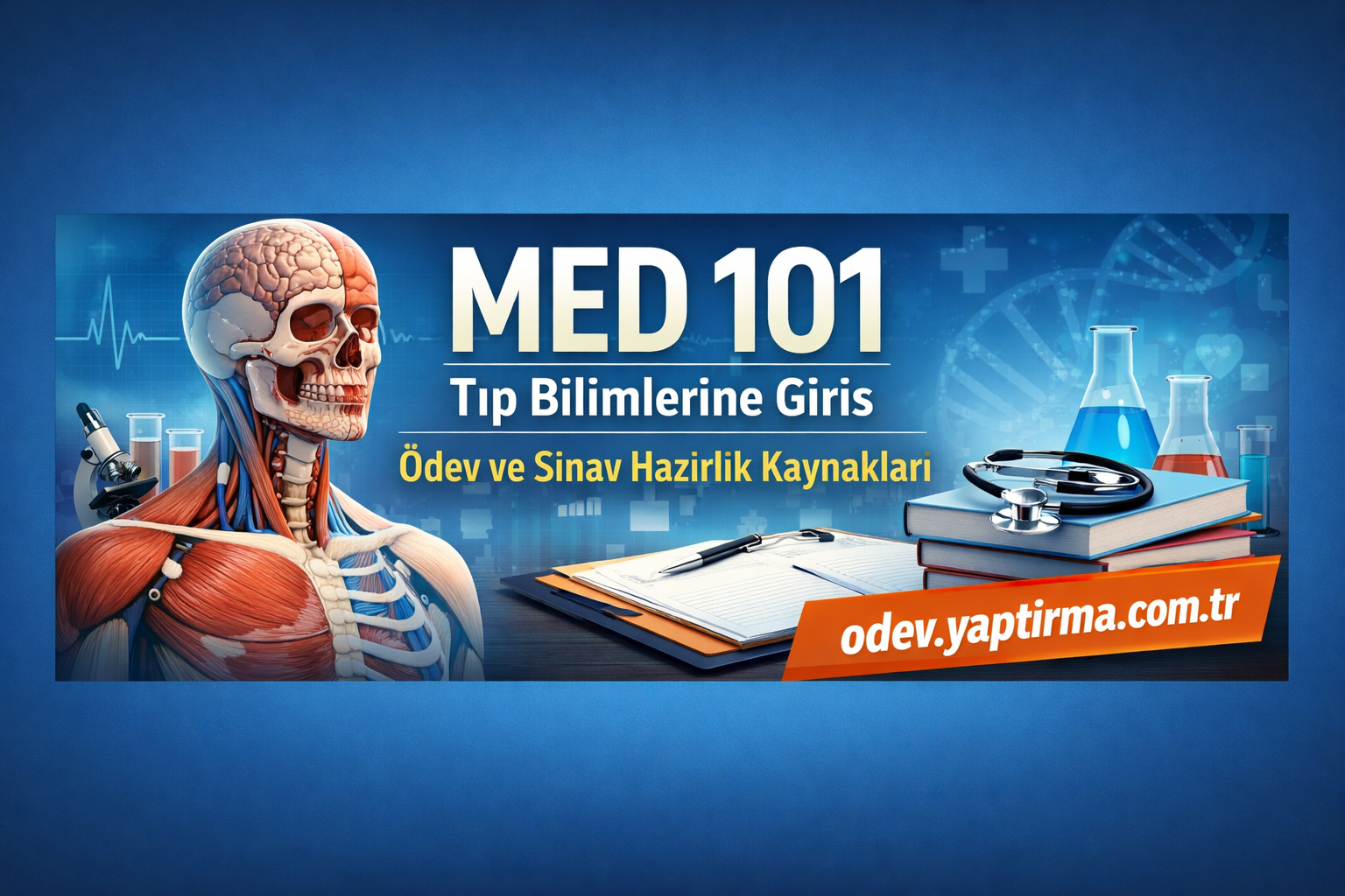 Read more about the article MED 101 Tıp Bilimlerine Giriş: Ödev ve Sınav Hazırlık Kaynakları
