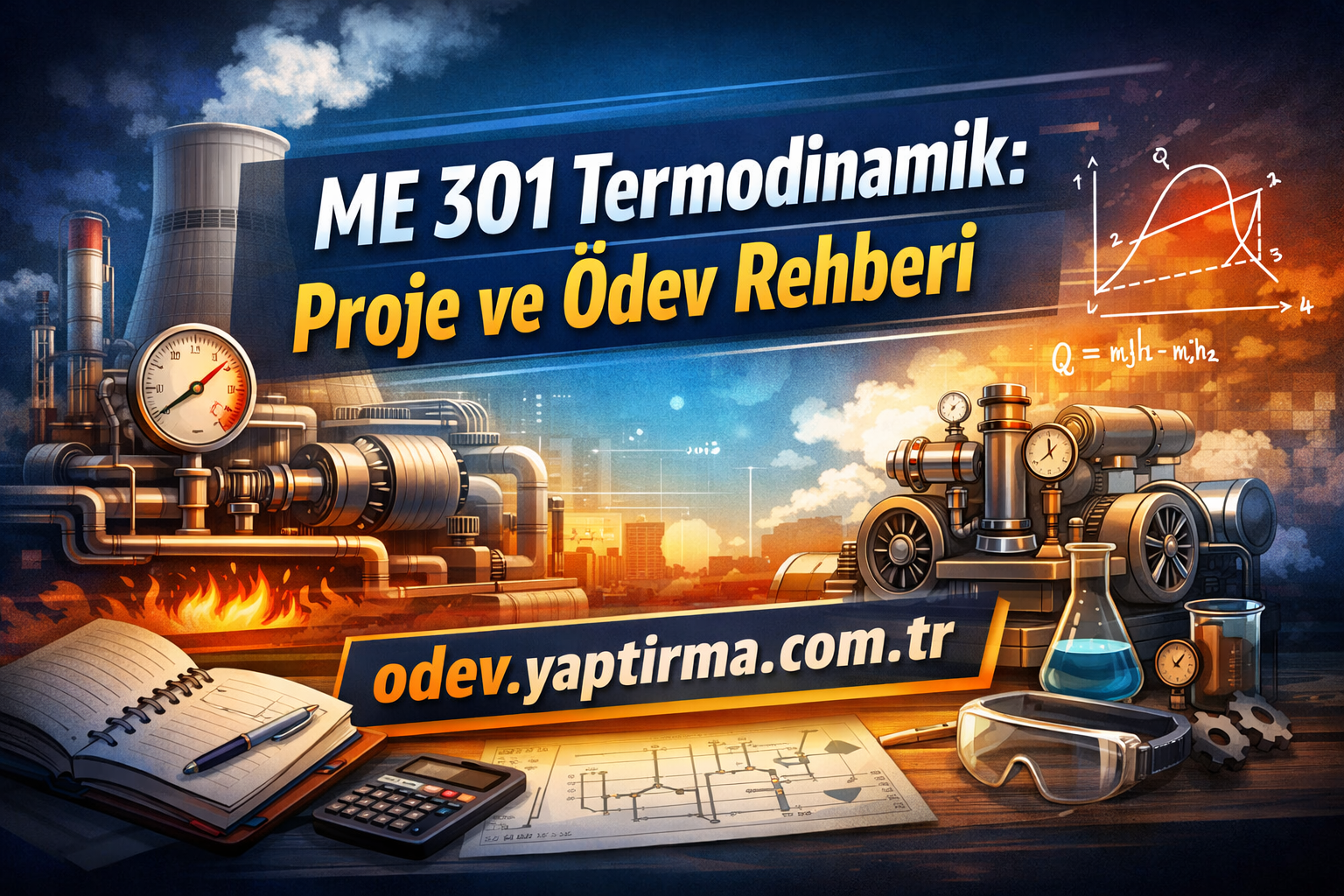 Read more about the article ME 301 Termodinamik: Proje ve Ödev Rehberi