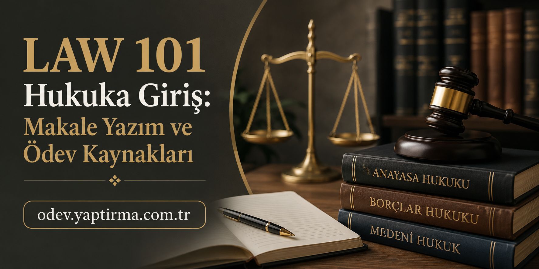 Read more about the article LAW 101 Hukuka Giriş: Makale Yazım ve Ödev Kaynakları