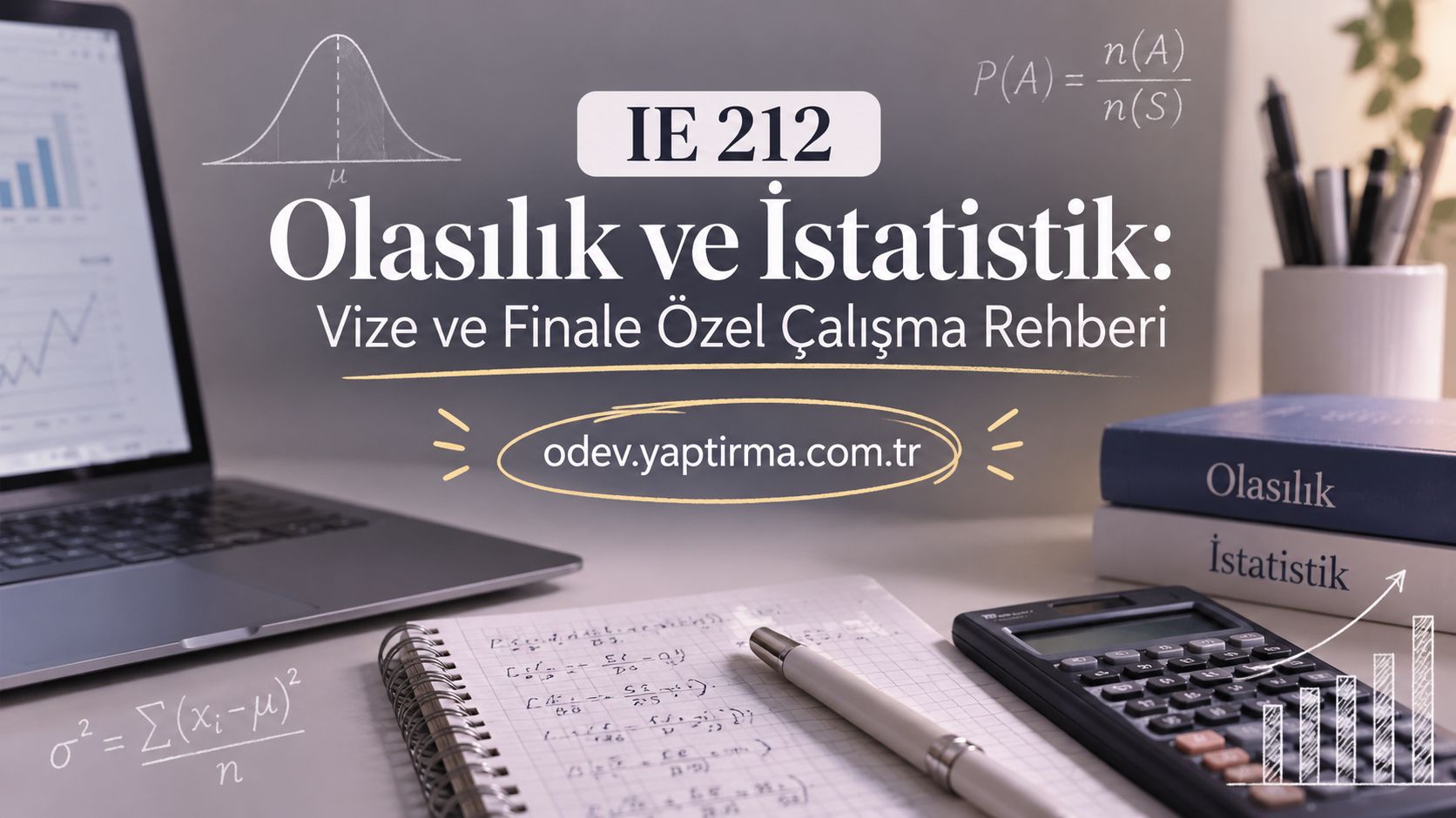 Read more about the article IE 212 Olasılık ve İstatistik: Vize ve Finale Özel Çalışma Rehberi